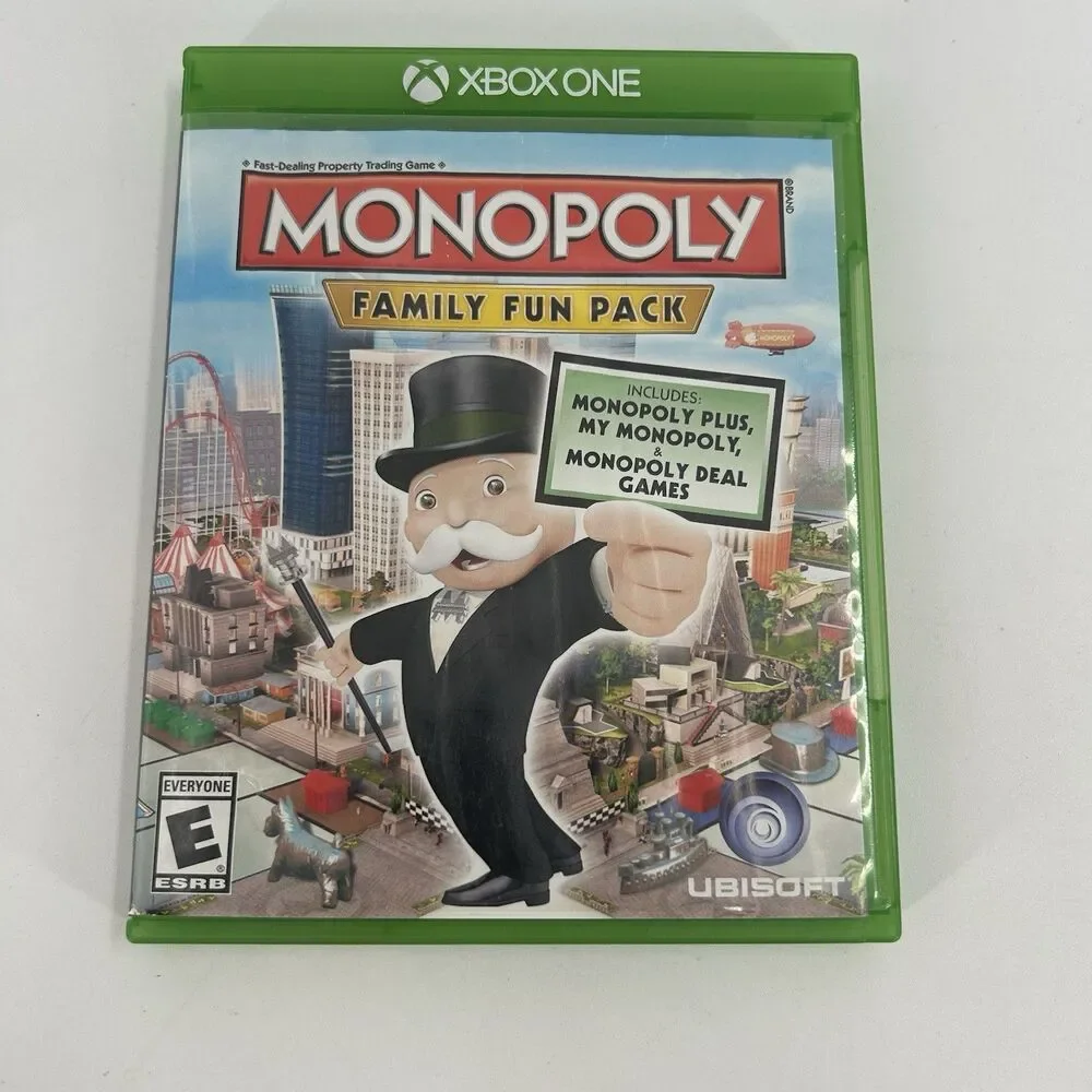 Monopoly Family Fun Pack - Microsoft Xbox One Fast Shipping